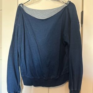 Fabletics Navy Long Sleeve Top